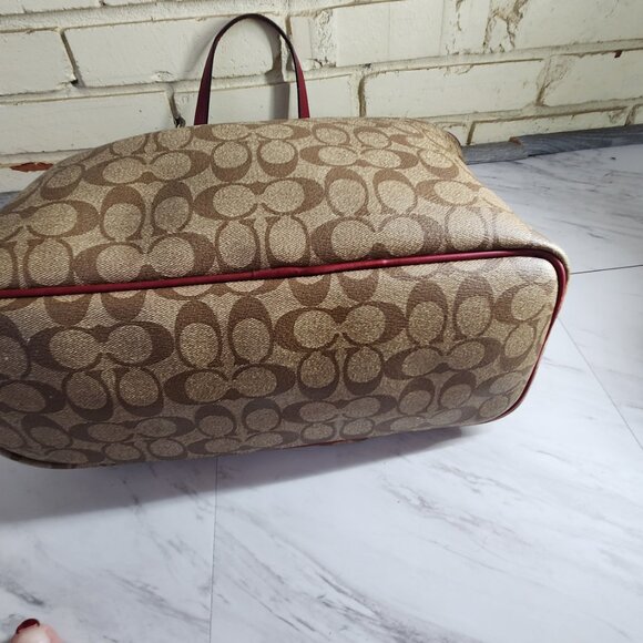 Coach Park Metro Signature C's Tote Bag XL - Picture 5 of 11